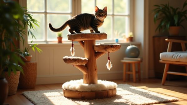 Offrez à votre félin un arbre à chat adapté à ses besoins