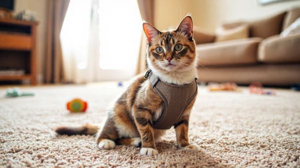 Top 5 raisons d'utiliser un harnais pour assurer la sécurité de votre chat